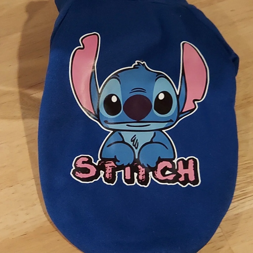 Pull-over Blue Dog Hoodie Stitch‎